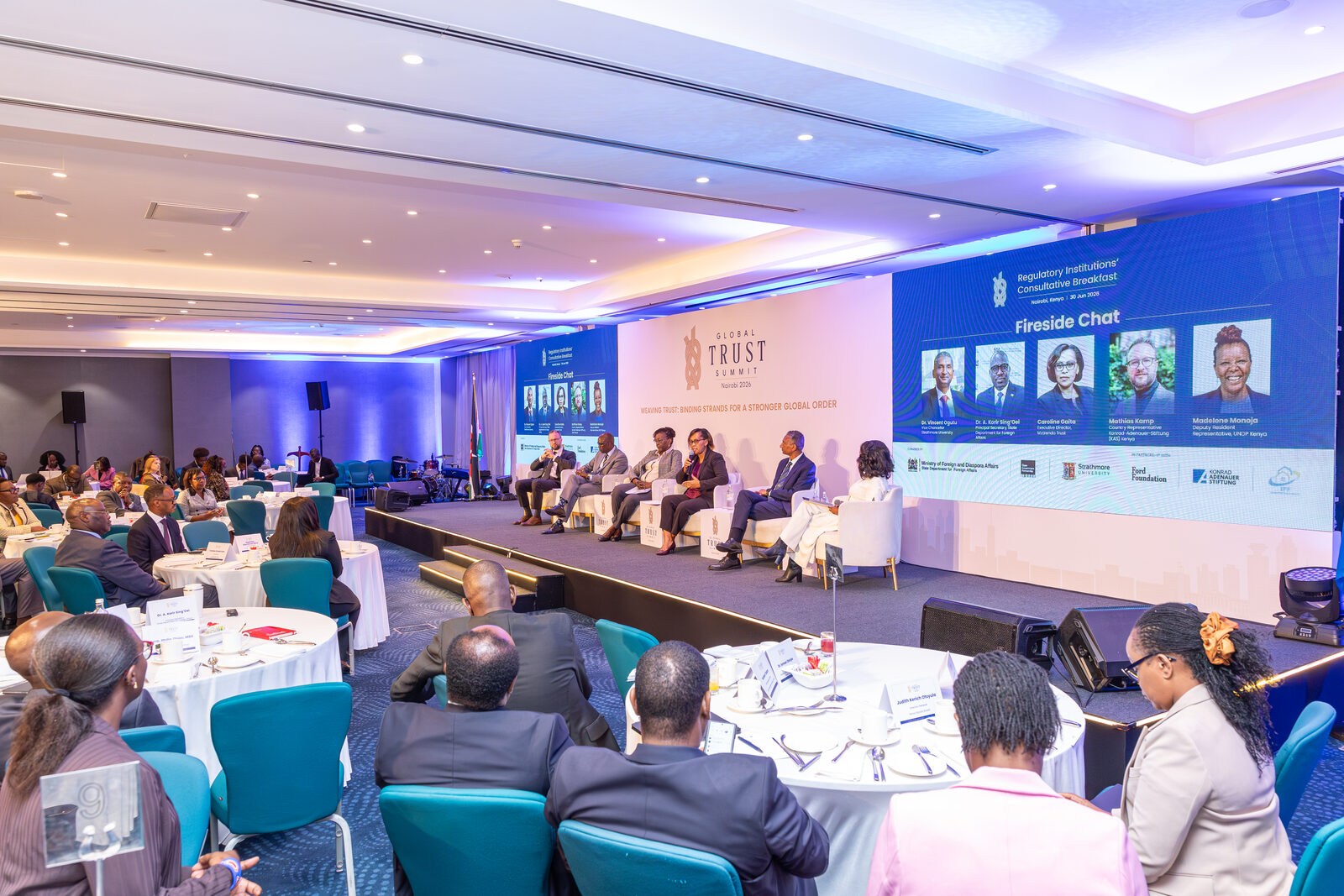 The audience during a session at the Global Trust Summit launch
