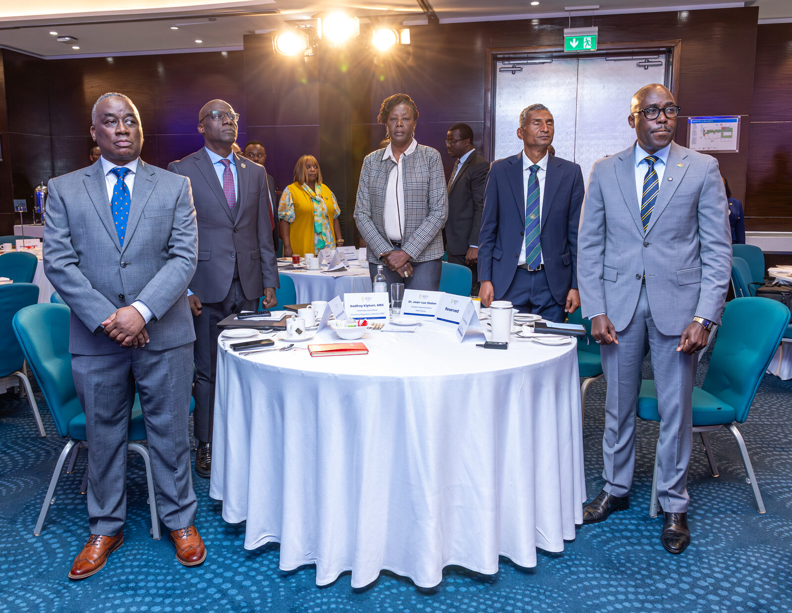 Convenors and partners at the Global Trust Summit launch